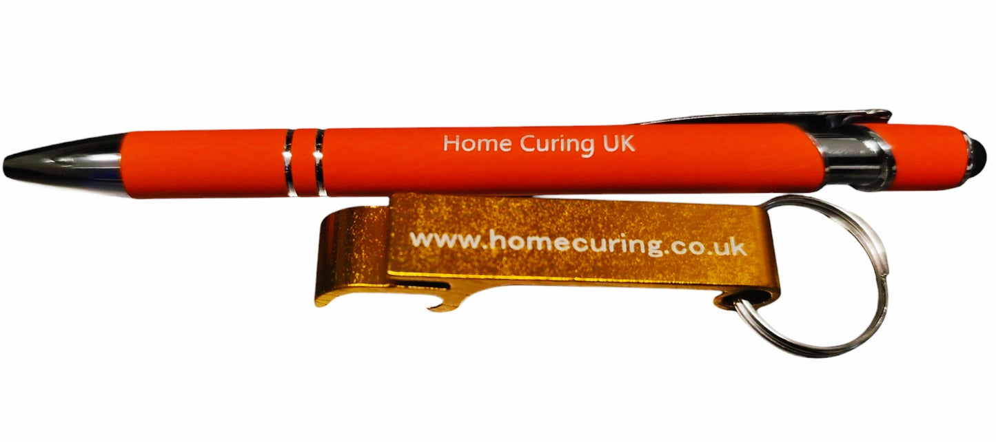 Home Curing UK Pen and bottle opener - Free with orders over £40