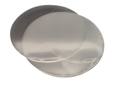 4" Clear Cellophane Burger Discs - 250 pack