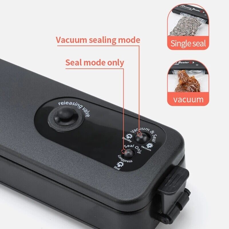 Compact Vacuum Sealer - 30cm sealing bar + 10x bags free - Surfy's Home Curing Supplies